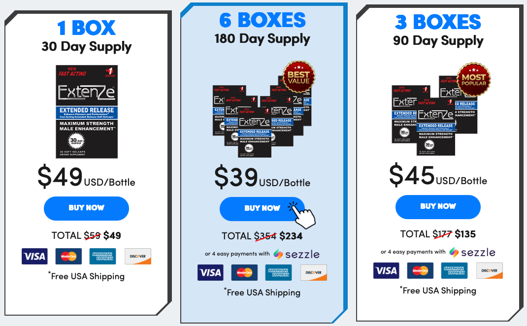 ExtenZe price